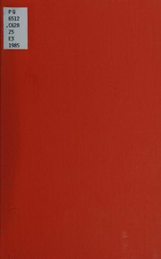 Front cover of La obra teatral de Luciano Francisco Comella (1789-1806) by Alva V. Ebersole