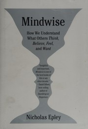Cover of Mindwise by Nicholas Epley