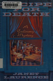 Cover of Recipe for death by Laurence, Janet.