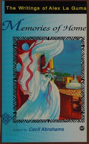 Cover of Memories of home by Alex La Guma