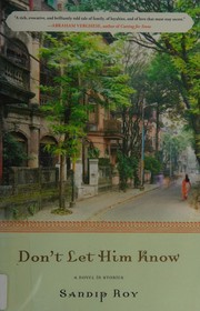 Cover of Don't let him know by Sandip Roy