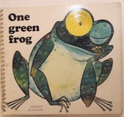 Cover of One Green Frog by Yvonne Hooker