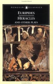 Cover of Heracles and other plays by Euripides
