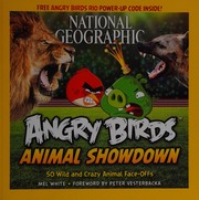 Front cover of Angry Birds - Animal Showdown by Mel White