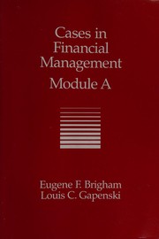 Front cover of Cases in Financial Management by Eugene F. Brigham