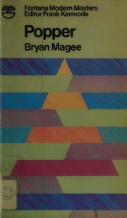 Cover of Popper by Bryan Magee