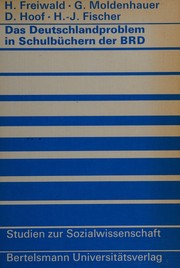 Front cover of Das Deutschlandproblem in Schulbüchern des Bundesrepublik by Helmut Freiwald