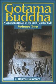 Front cover of Gōtama Budda by Hajime Nakamura