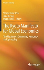 Front cover of The Kyoto Manifesto for Global Economics by Stomu Yamash’ta