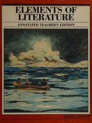 Cover of Elements of Literature -- First Course by Henry Holt & Company LLC