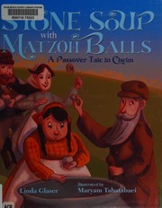 Cover of Stone soup with matzoh balls by Linda Glaser