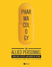 Front cover of Pharmacology for Allied Personnel by Sheela Vemu