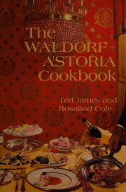 Cover of Waldorf Astoria Cookbook by Unknown