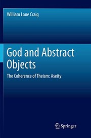 Cover of God and Abstract Objects : The Coherence of Theism by William Lane Craig