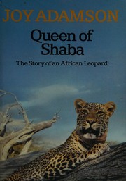 Front cover of Queen of Shaba by Joy Adamson