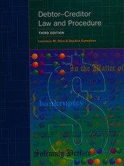 Cover of Debtor-creditor law and procedure by Laurence M. Olivo