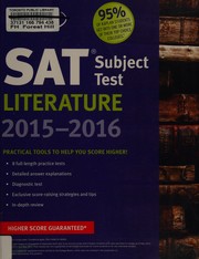 Cover of SAT subject test by Tony Armstrong