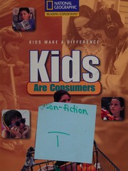 Front cover of Kids Are Consumers (Reading expeditions. Kids make a difference) by Marita Garey