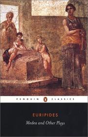 Front cover of Medea and other plays by Euripides