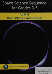 Cover of Space science sequence for grades 3-5 by Carolyn Willard