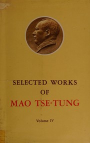 Front cover of Selected works of Mao Tse-Tung by Mao Zedong