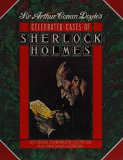 Front cover of Sir Arthur Conan Doyle's Celebrated Cases of Sherlock Holmes [18 stories] by Arthur Conan Doyle