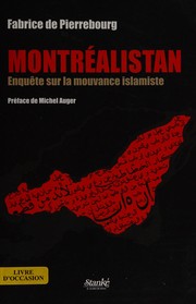 Front cover of Montréalistan by Fabrice De Pierrebourg