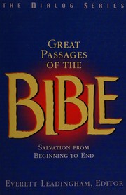Front cover of Great Passages of the Bible (Dialog) by Beacon Hill Press