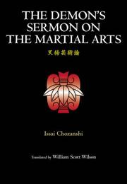 Front cover of The Demon's Sermon on the Martial Arts by Issai Chozanshi