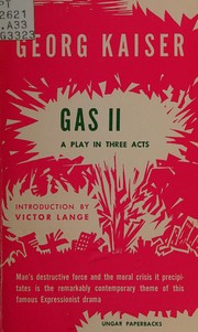 Cover of Gas II by Georg Kaiser