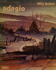 Cover of Adagio by Félix Leclerc