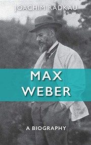 Cover of Max Weber by Joachim Radkau