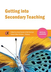 Cover of Getting into Secondary Teaching by Andy Davies