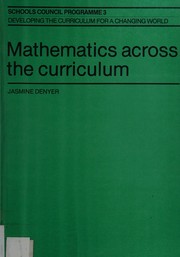 Front cover of Mathematics Across the Curriculum (SCPP) by Denyer/J