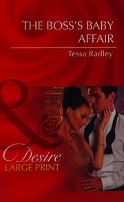Front cover of The Boss's Baby Affair by Tessa Radley