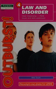 Front cover of Law and disorder by Mike Gould