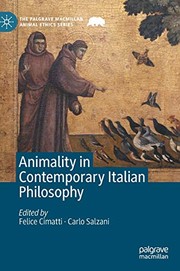 Cover of Animality in Contemporary Italian Philosophy by Felice Cimatti