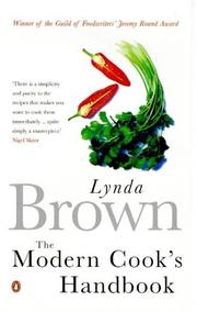 Front cover of The Modern Cook's Handbook by Lynda Brown