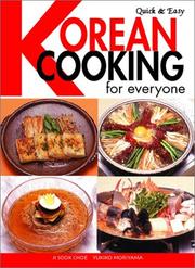 Front cover of Korean cooking for everyone by Ji Sook Choe