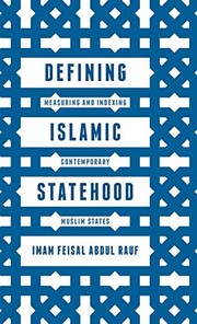 Front cover of Defining Islamic Statehood by Imam Feisal Abdul Rauf