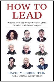 Cover of How to Lead by David M. Rubenstein