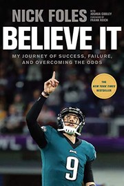 Cover of Believe it by Nick Foles