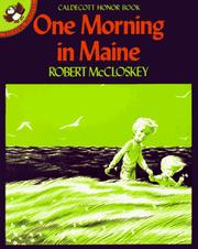 Front cover of One Morning in Maine by Robert McCloskey