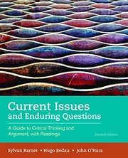 Cover of Current Issues and Enduring Questions by Sylvan Barnet