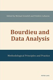 Cover of Bourdieu and Data Analysis by Frédéric Lebaron
