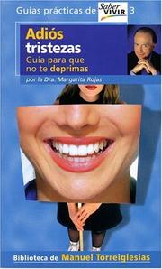 Front cover of Adiós tristezas by Margarita Rojas