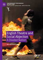 Cover of English Theatre and Social Abjection by Nadine Holdsworth
