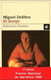 Cover of El hereje by Miguel Delibes