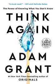 Cover of Think Again by Adam Grant