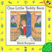 Cover of One Little Teddy Bear by Mark Burgess